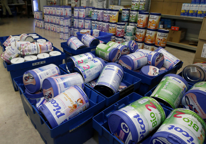 Saudi Arabia, Pakistan and Bangladesh among those affected by mass recall of French-made baby milk