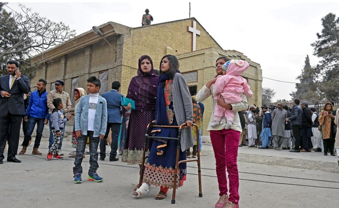 Grieving Pakistani Christians mark Christmas days after Daesh attack