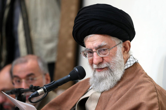 Iran’s leader says enemies have stirred unrest in country | Arab News