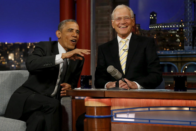 Barack Obama to be David Letterman’s first Netflix guest