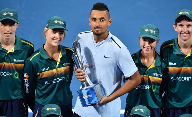 Nick Kyrgios shows Australian Open credentials with Brisbane title