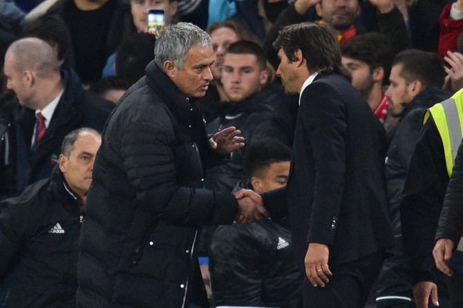 Warring Antonio Conte and Jose Mourinho ‘out of their minds’