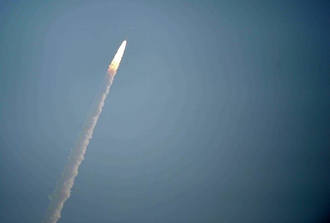 India launches rocket carrying dozens of satellites