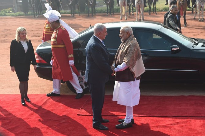 Israel’s Netanyahu pushes for India free trade deal during rare visit