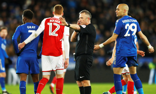 VAR intervenes for FA Cup goal in 1st for English soccer