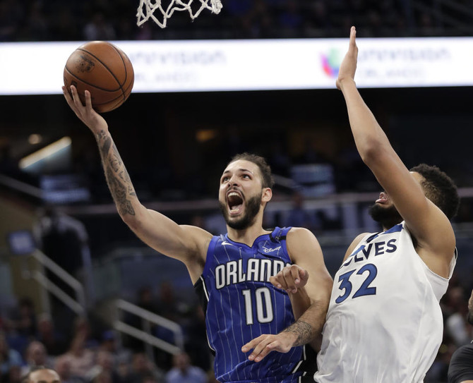 Magic End Timberwolves Five Game Win Streak 108 102 Arab News