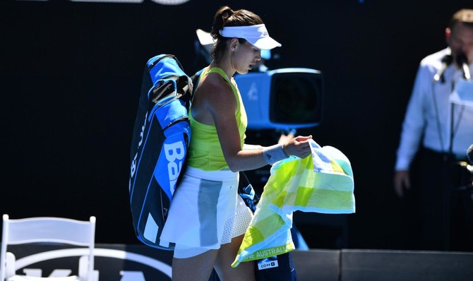 Garbine Muguruza suffers blistering exit at Australian Open