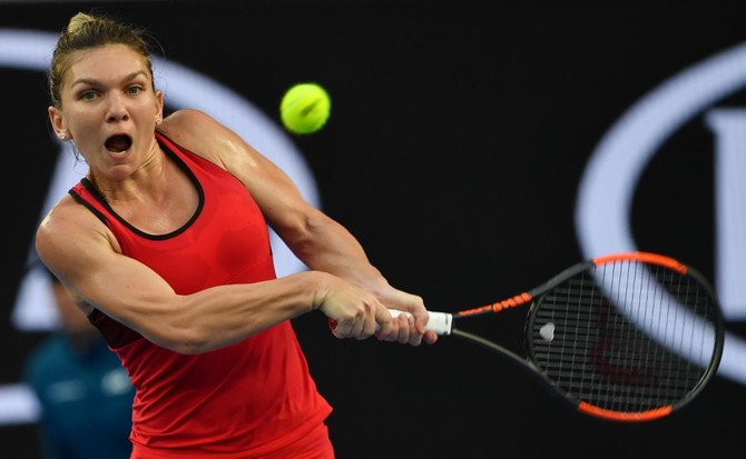 Simona Halep keeps Slam dream alive with win over Eugenie Bouchard at Australian Open