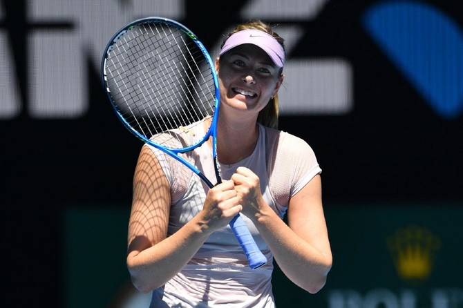 Maria Sharapova ignores critics to show she is serious Melbourne contender