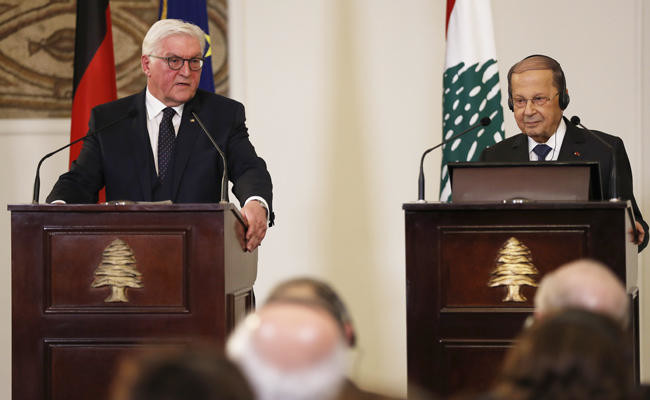 Germany′s Steinmeier meets religious authorities in Lebanon