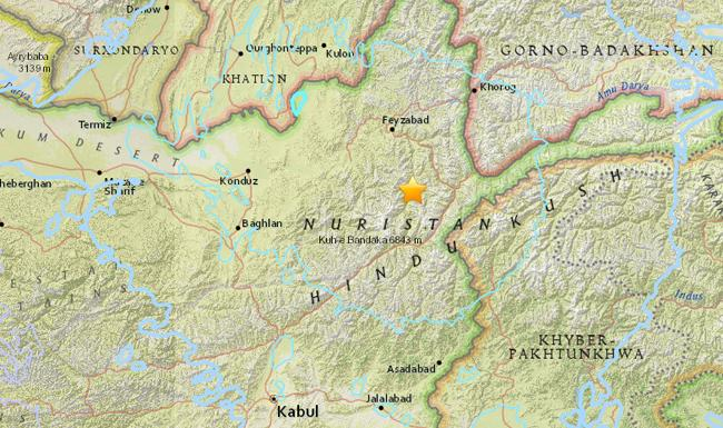 6.1 magnitude quake rattles northern Afghanistan, US geological agency says