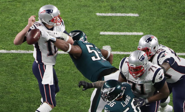 NFL-Eagles stun Patriots to claim maiden Super Bowl triumph