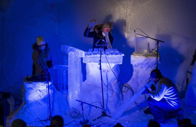 Ice instruments ring out coolest music in Norway | Arab News