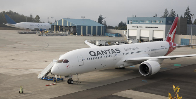 Qantas will let one Boeing 787 Dreamliner aircraft option lapse, CEO says