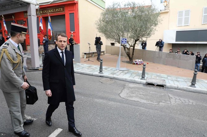 Emmanuel Macron vows to keep Corsica French