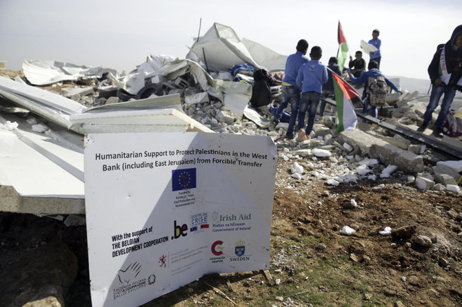 EU officials ask Israel to rebuild demolished schoolrooms