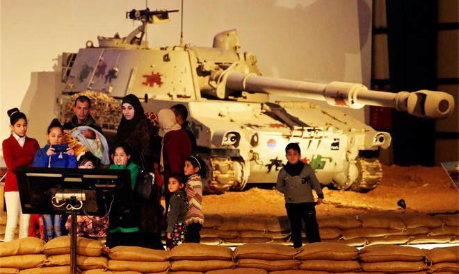 Tank museum displaying 110 battle-worn tanks opens in Jordan