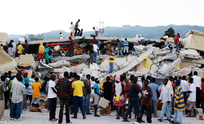 Oxfam condemns staff over sex reports in earthquake-hit Haiti