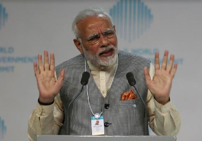 India’s Modi puts his country’s faith in technology for ‘inclusive growth’