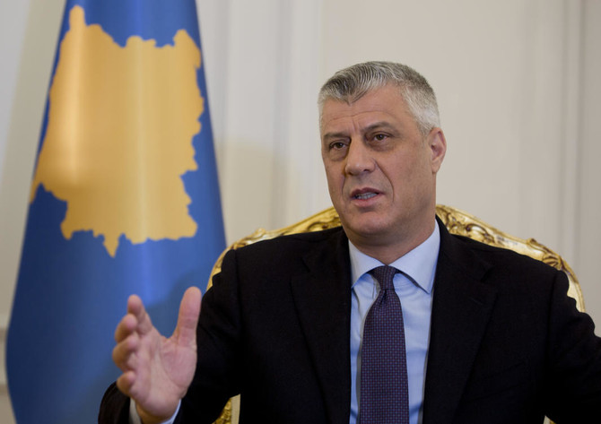 Kosovo president slams international war crimes court