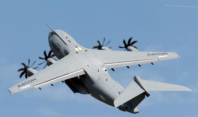 Airbus takes €1.3 billion hit on A400M military plane