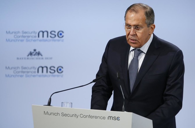 Russian FM calls US election meddling claims ‘blabber’