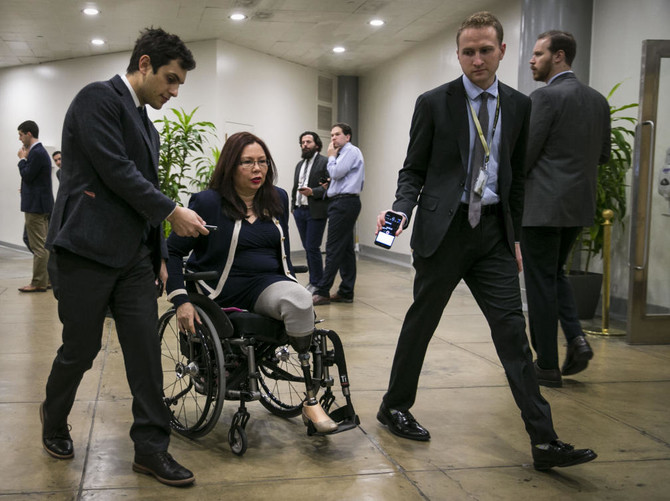 Iraq War veteran Duckworth first senator to give birth while in office