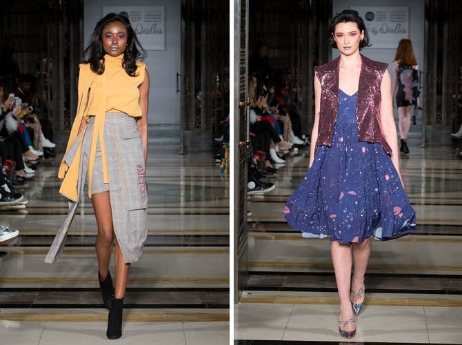 Dalia El-Ali makes lively debut at London Fashion Week