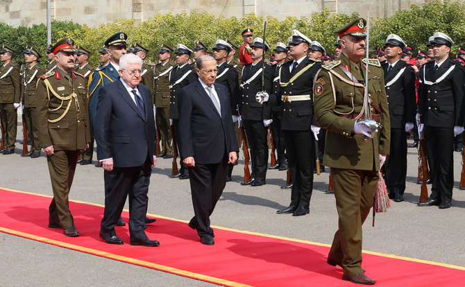 Lebanese president makes landmark visit to Iraq