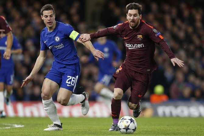 Willian confident of Champions League progress despite Lionel Messi magic