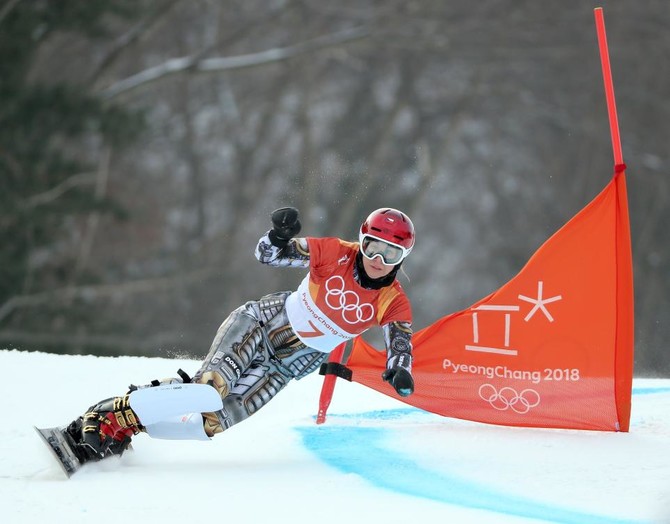 Ester Ledecka makes history at Pyeongchang Games with gold wins in skiing and snowboarding