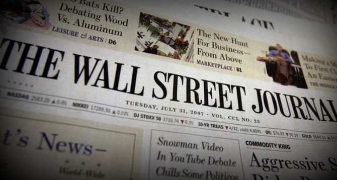 WSJ to seek more Mideast partnerships after tie-up with Abu Dhabi-based Al-Ittihad