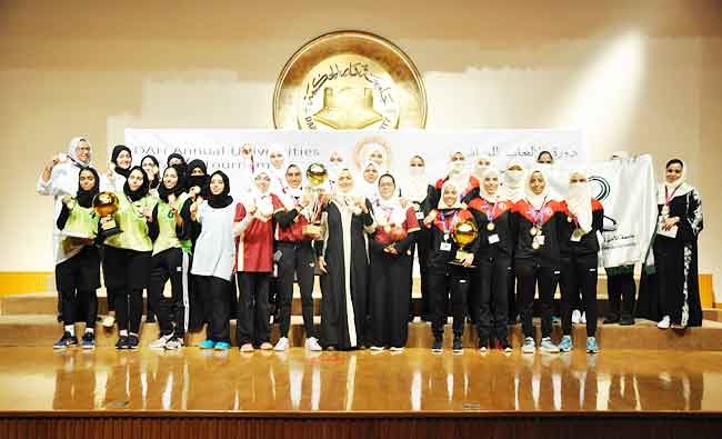 Women prove they are in a league of their own at Saudi Arabia’s Universities Sports Tournament