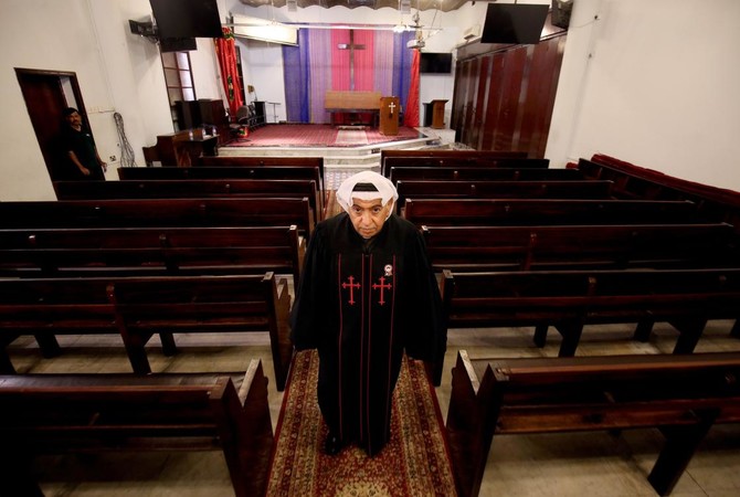 Kuwait’s homegrown priest celebrates Bible and bedouin culture