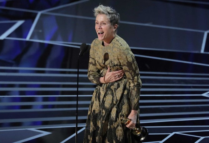 ’Shape of Water’ takes best picture Oscar; Oldman, McDormand are best actors