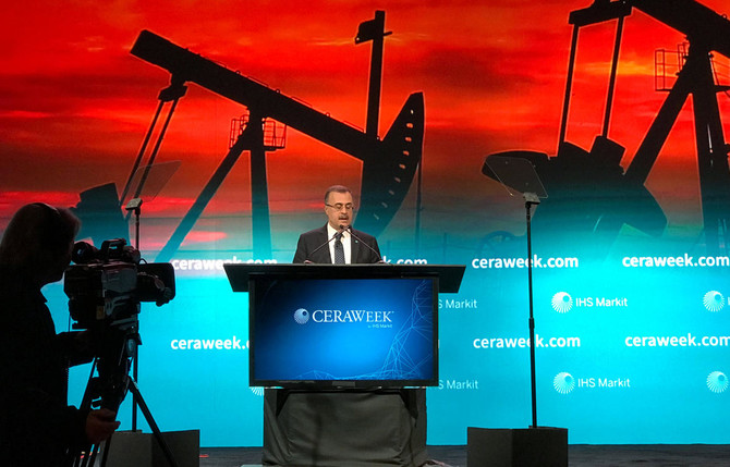 ‘Oil and gas will continue to play a major role in the world,’ says Aramco’s Nasser