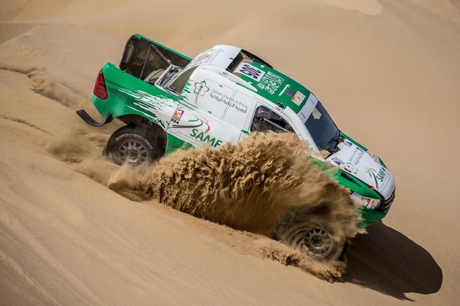 Dubai rally podium place gives Saudi Arabian driver hope for Abu Dhabi ...