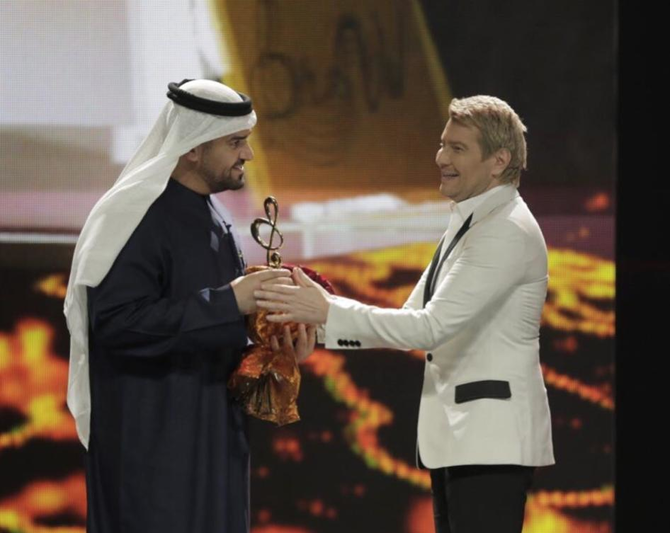 UAE’s Hussein Al-Jasmi honored as ‘most popular’ artist by Kremlin Palace in Moscow