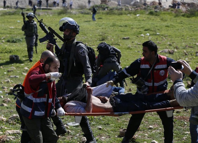 Palestinians Injured In Clashes At Protest Against Israeli University ...