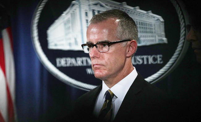 McCabe kept memos on Trump dealings; Mueller now has them