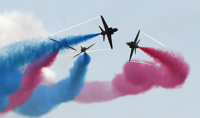 UK air force Red Arrows jet in ‘incident’ at air base