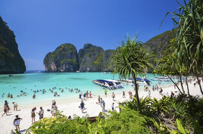 Thai beach from DiCaprio movie gets breather from tourists