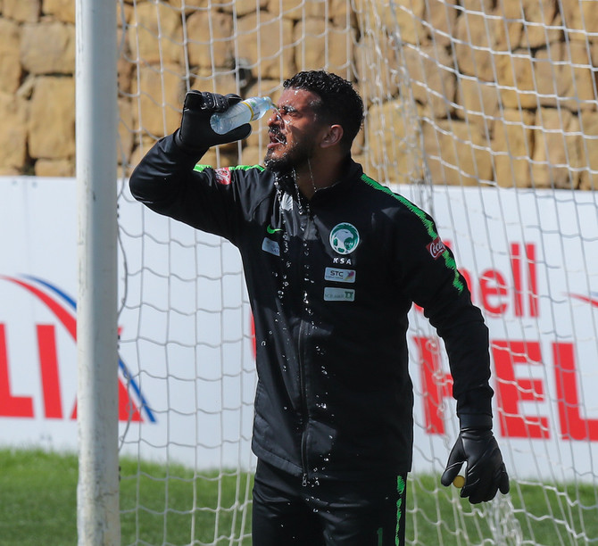 Saudi Arabia manager Juan Antonio Pizzi during training inside the