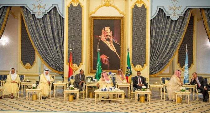 Eritrea and Ethiopia sign peace agreement in Saudi Arabia overseen by King Salman