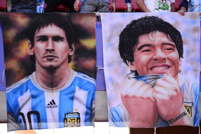 Diego Maradona Hits Out At Lionel Messi Claiming He Is No Argentina Great Arab News