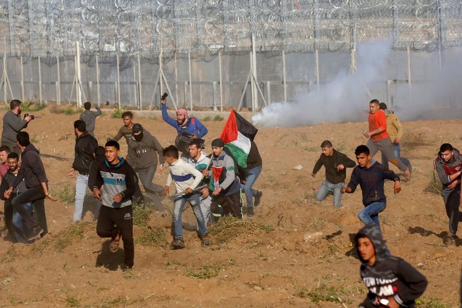 Israeli Forces Kill Two Palestinians In Gaza Border Clashes | Arab News