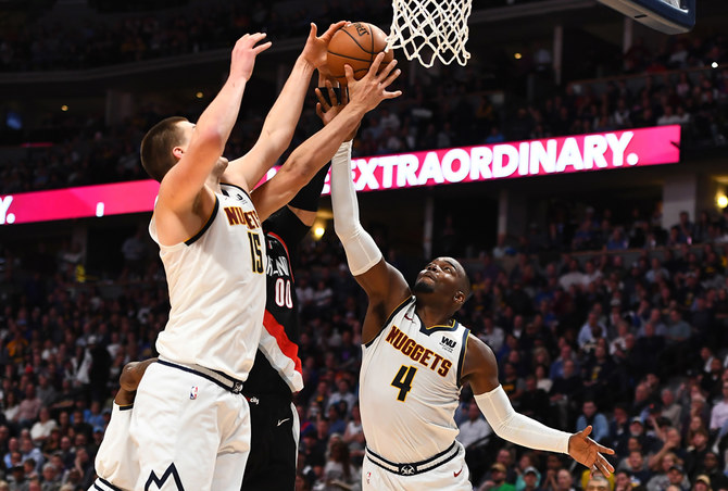 NBA playoffs: Jokic leads Nuggets over Blazers as 76ers strike