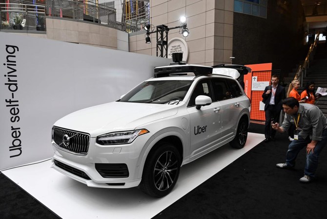 Uber unveils next generation Volvo self driving car Arab News