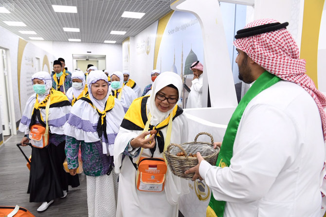 Second Group Of Indonesian Hajj Pilgrims Arrives In Madinah Arab News