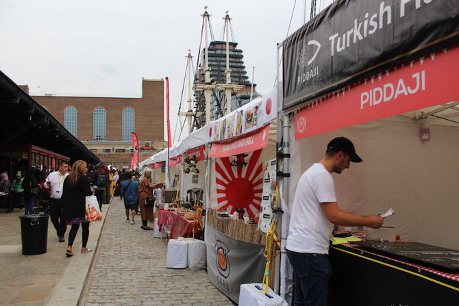 Foodies Flock To London S Halal Food Festival Arab News